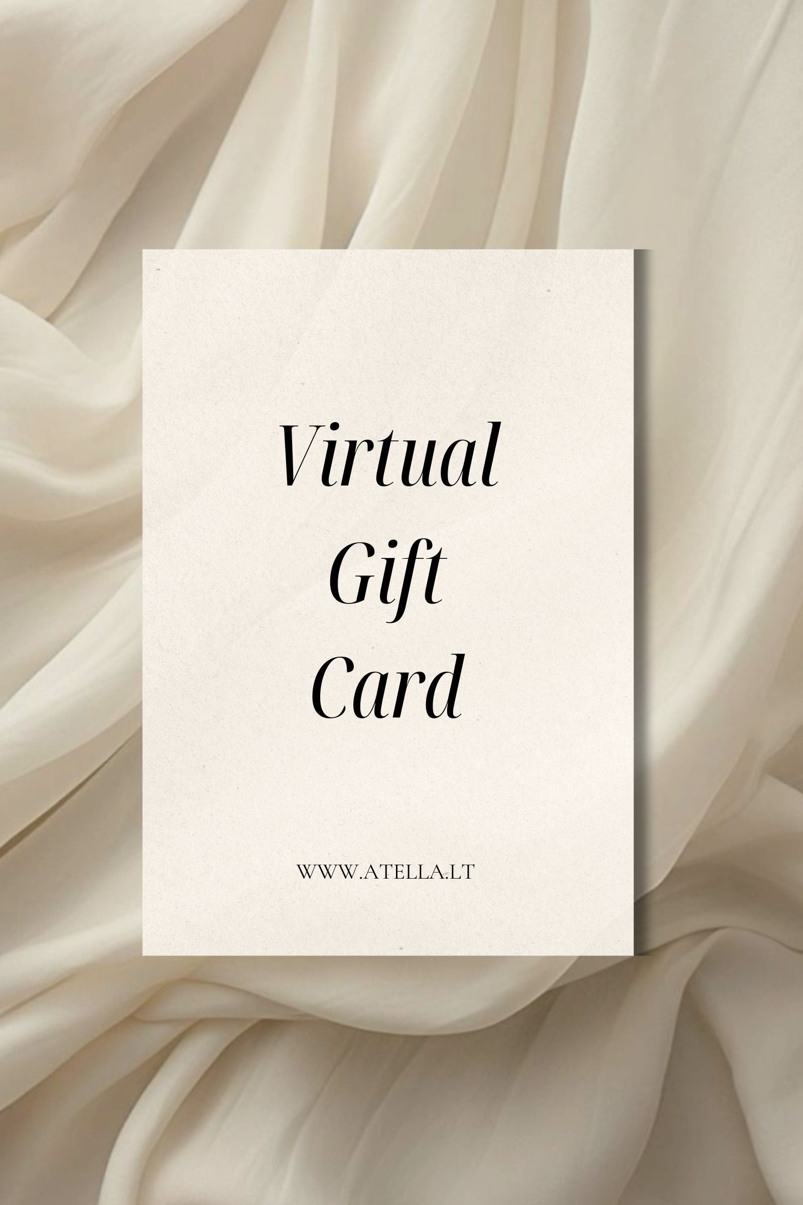 Virtualus Dovanų Kuponas Atella.lt