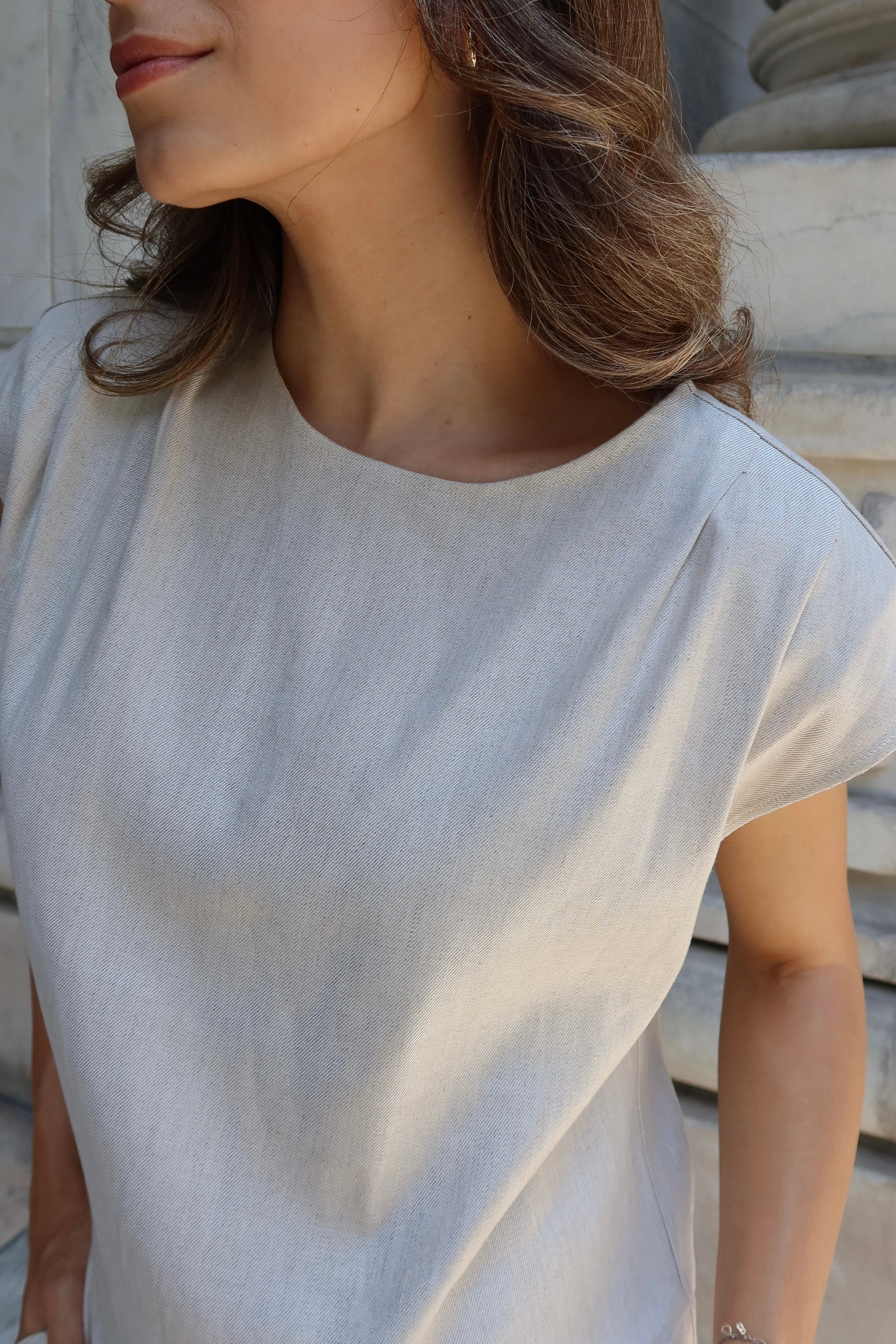 Smėlinė Palaidinė Emma Atella.lt