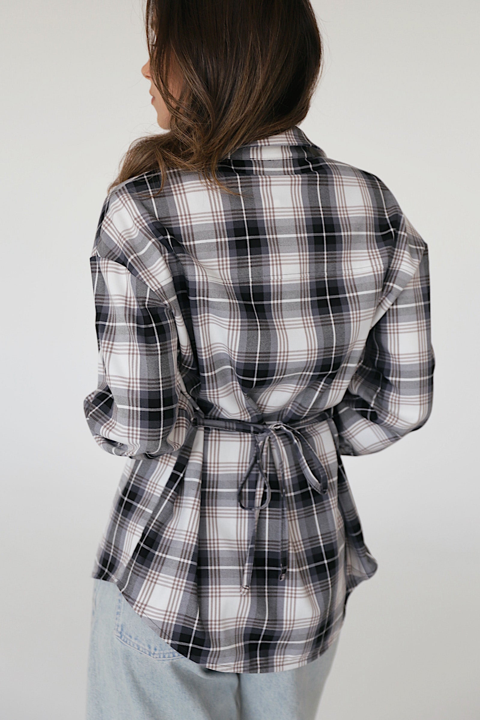 Juodi Languoti Marškiniai Hudson Atella.lt