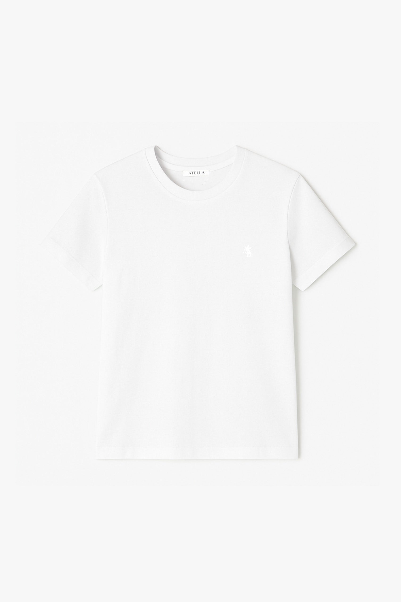 Balti Marškinėliai Taja Atella.lt