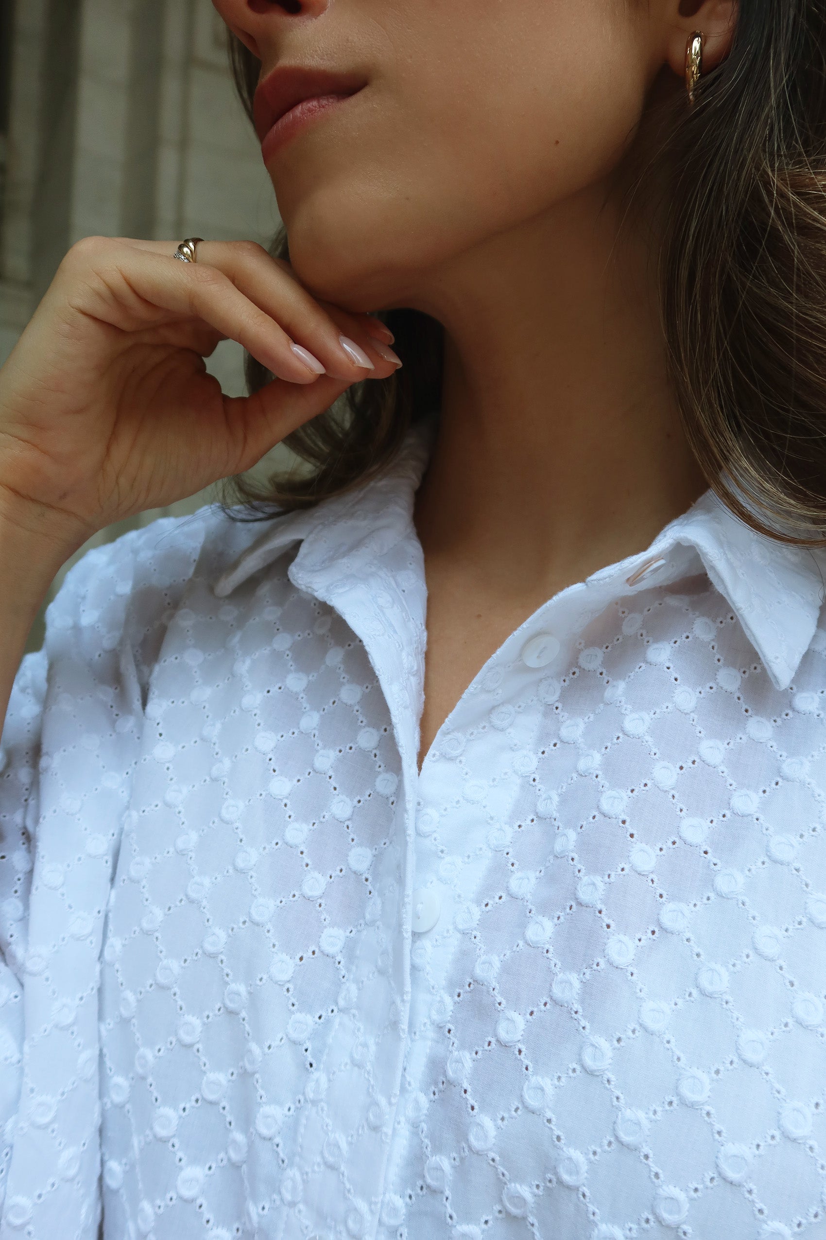 Balta Palaidinė Liana Atella.lt