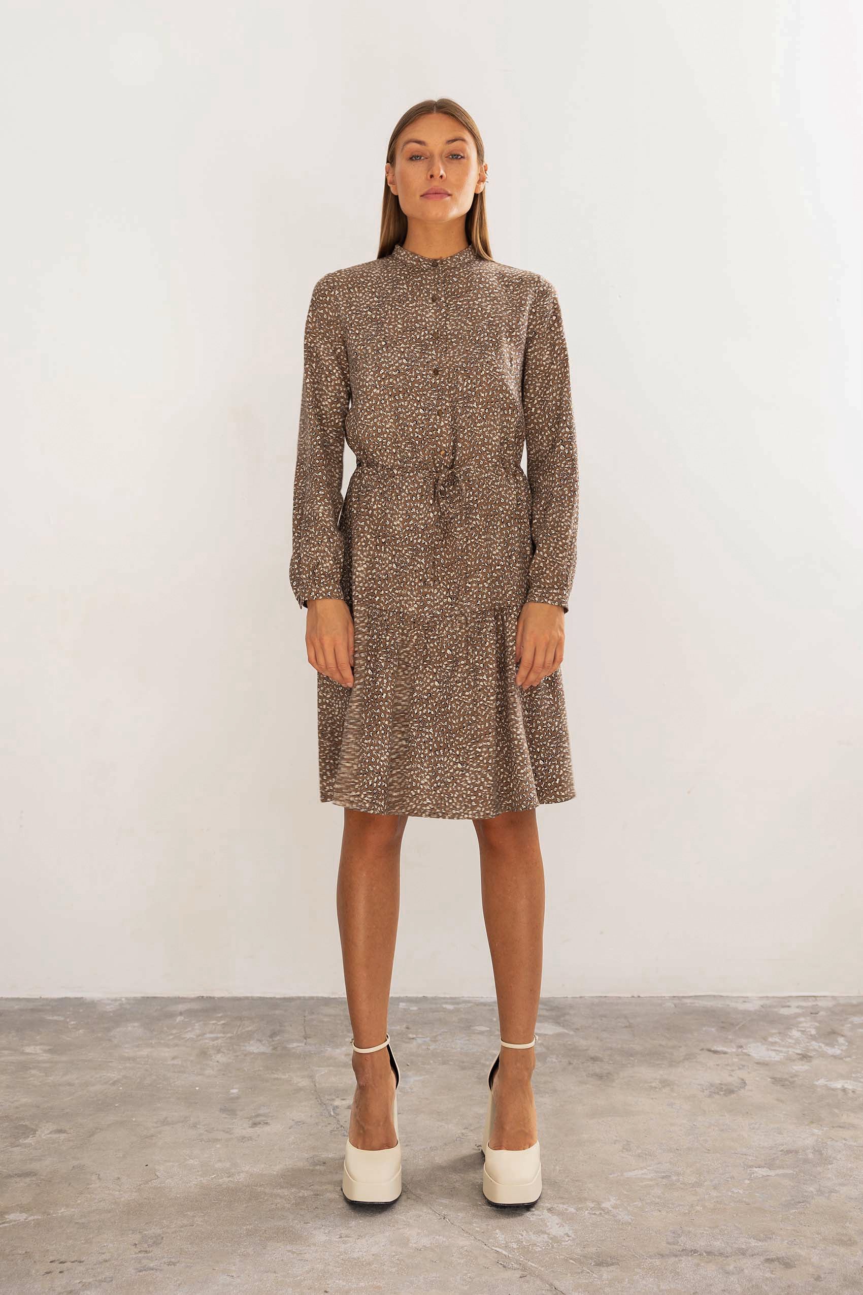 BrownShortDress1-2