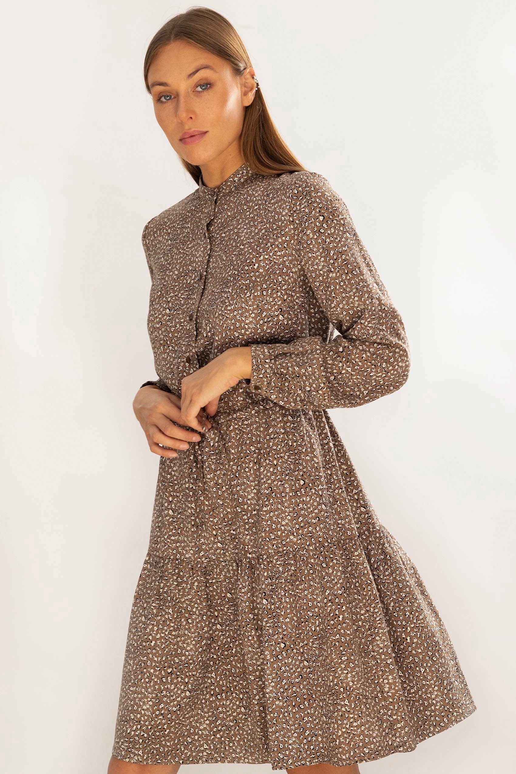 BrownShortDress2-2