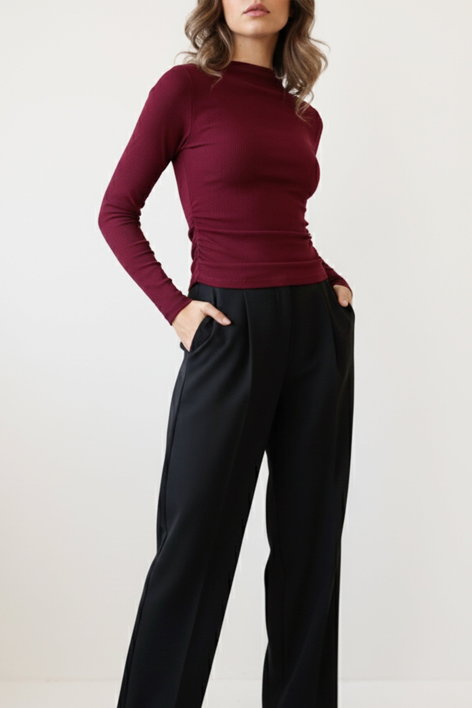 Burgundiška Palaidinė Kera atellalt