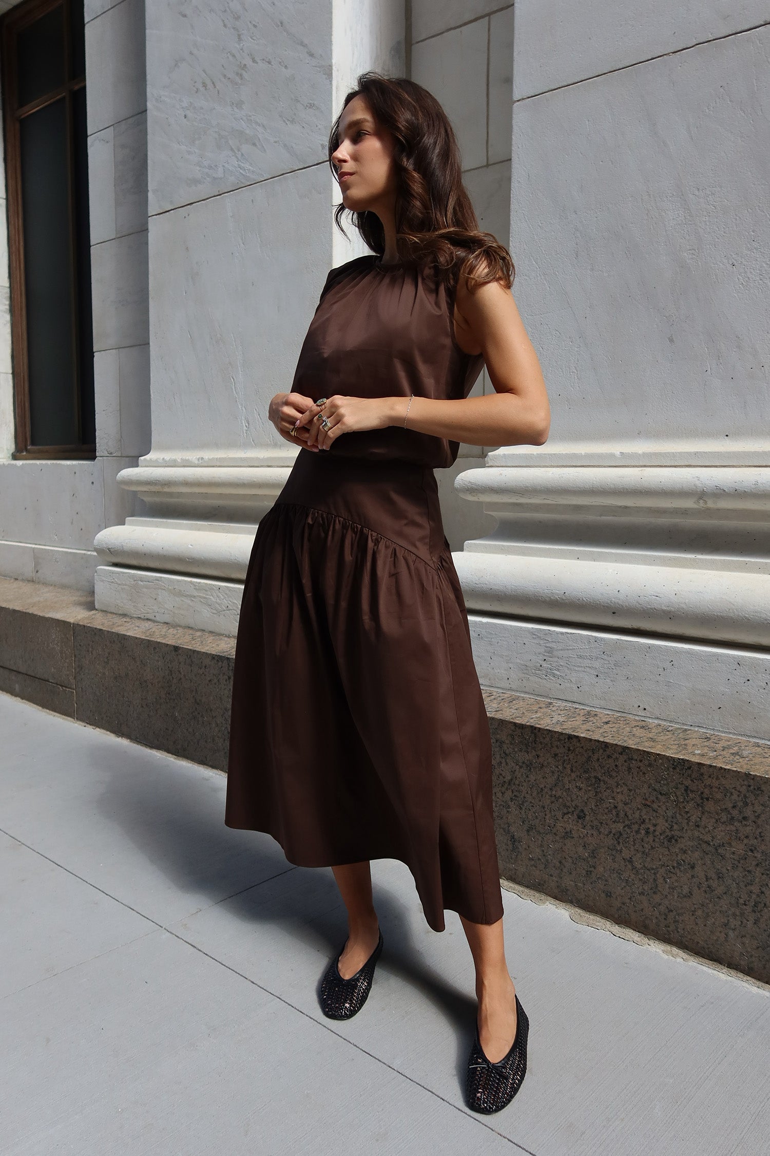 Rudas Sijonas Scarlet Atella.lt