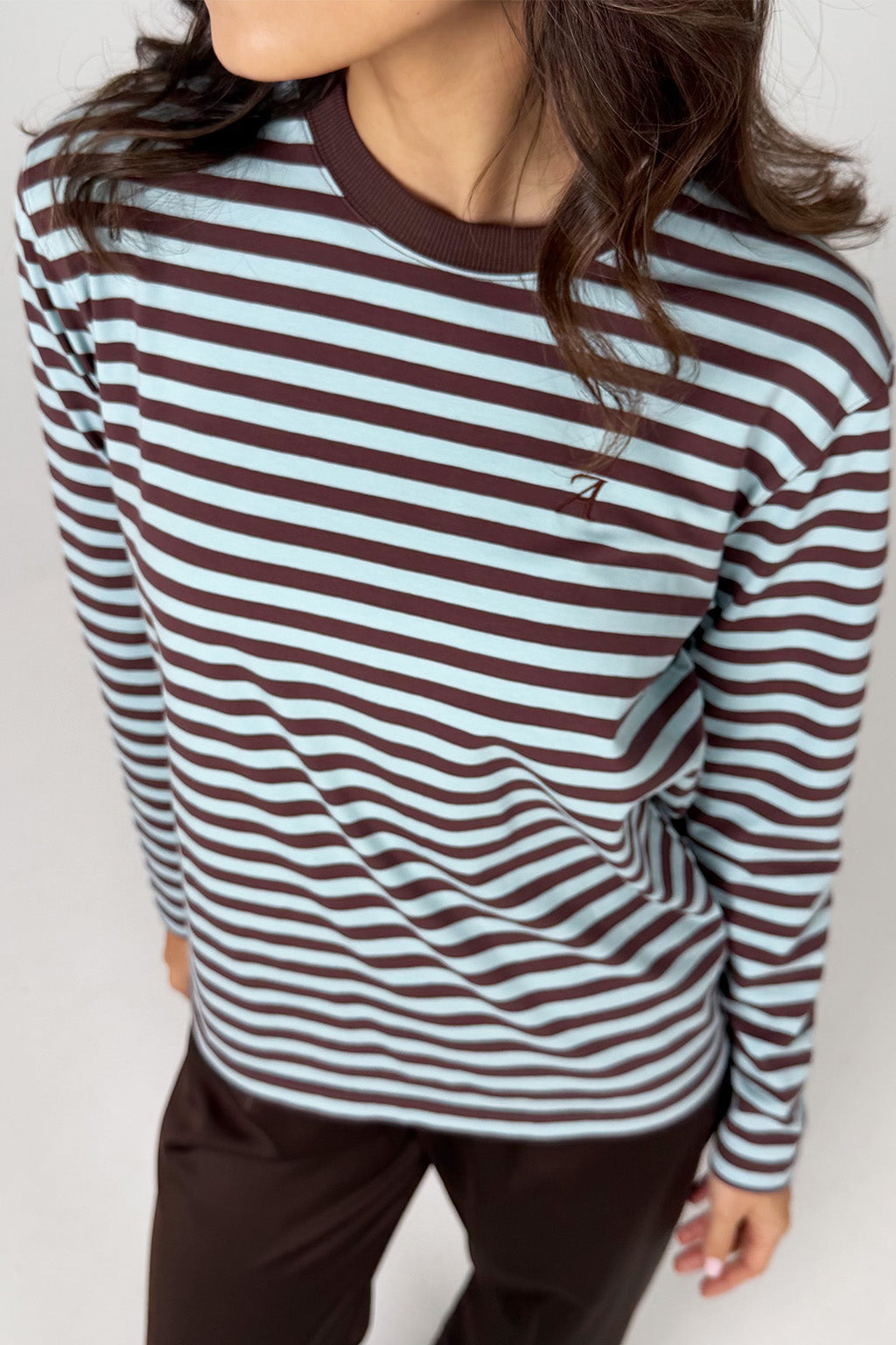 Melsva Dryžuota Palaidinė Demi Atella.lt