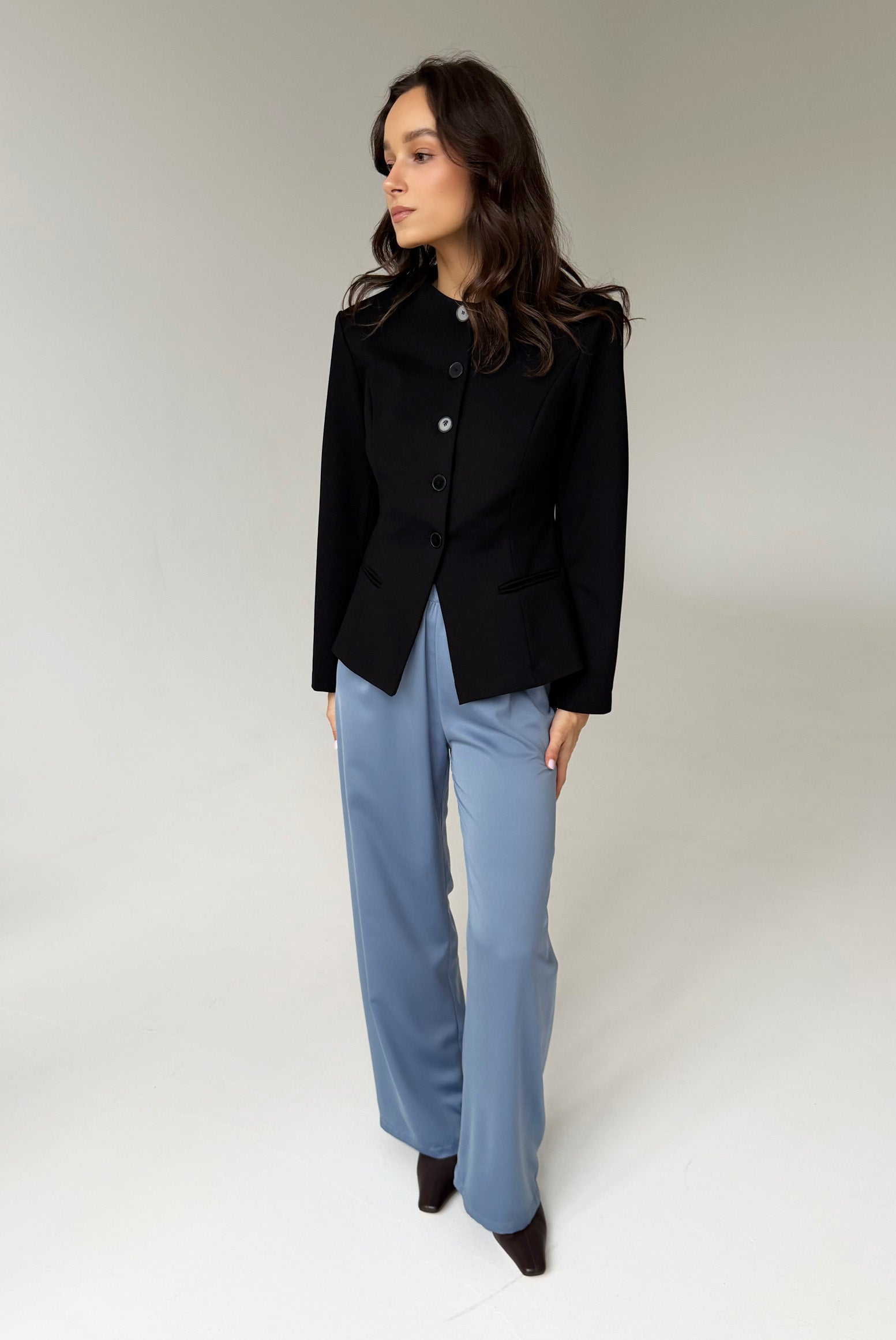 Melsvos Kelnės Tulsi atellalt