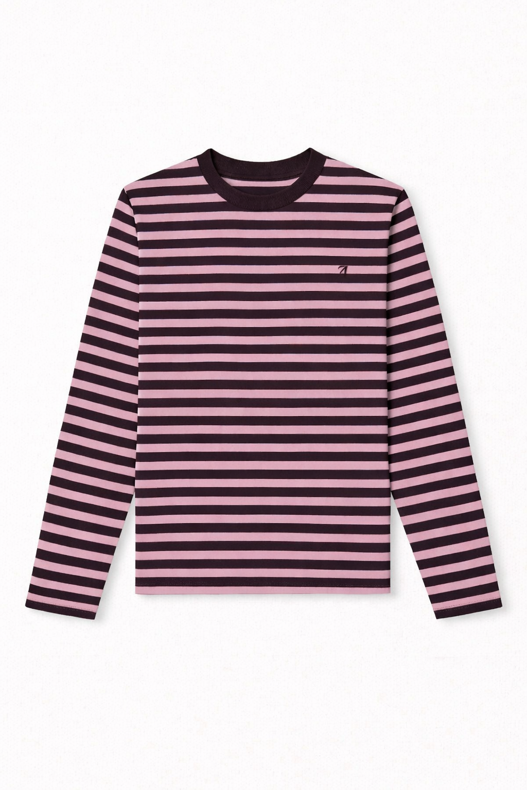 Rožinė Dryžuota Palaidinė Demi Atella.lt