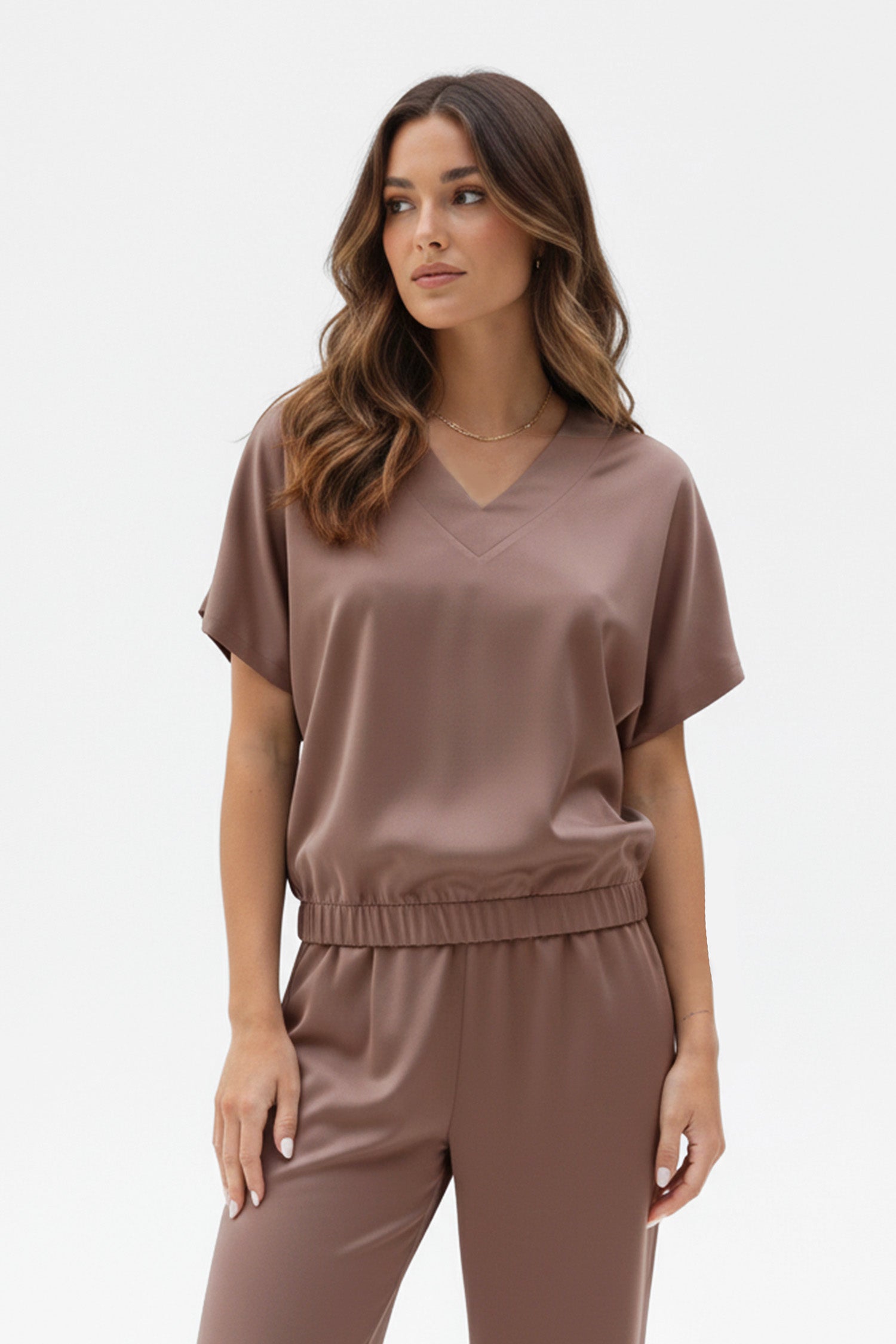 Taupe Palaidinė Elza Atella.lt